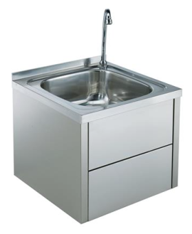 Настенный рукомойник, коленный привод Electrolux 154000 (HWSW45) в ШефСтор (chefstore.ru)